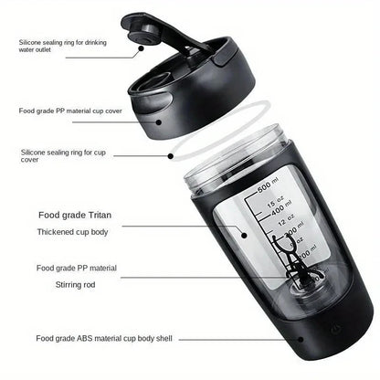 Smart Protein Shaker Bottle